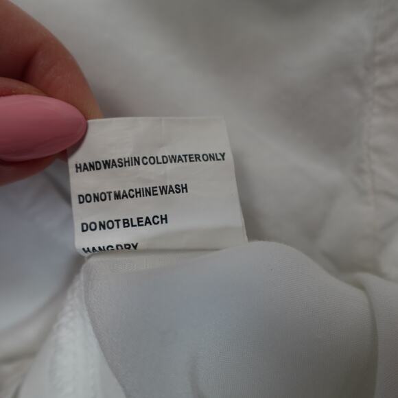 Solitaire Top Womens Small Embroidered Long Sleeve V-Neck Boho Hippie Tunic - Picture 4 of 10